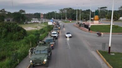 Despliegue masivo de fuerzas federales y locales en Huimanguillo