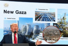 El presidente de Estados Unidos, Donald Trump, expuso en Davos su visión para la posguerra en Gaza.