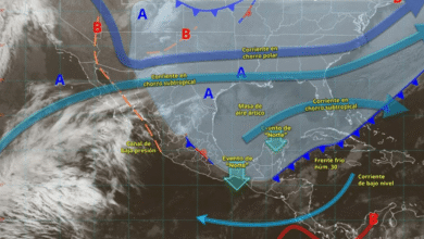Evento de “Norte” intenso provoca lluvias fuertes, oleaje elevado y ambiente gélido en gran parte de México