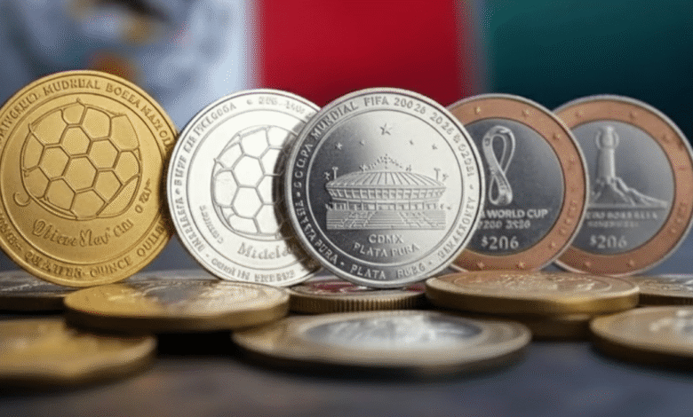 Banxico lanzará monedas conmemorativas del Mundial 2026