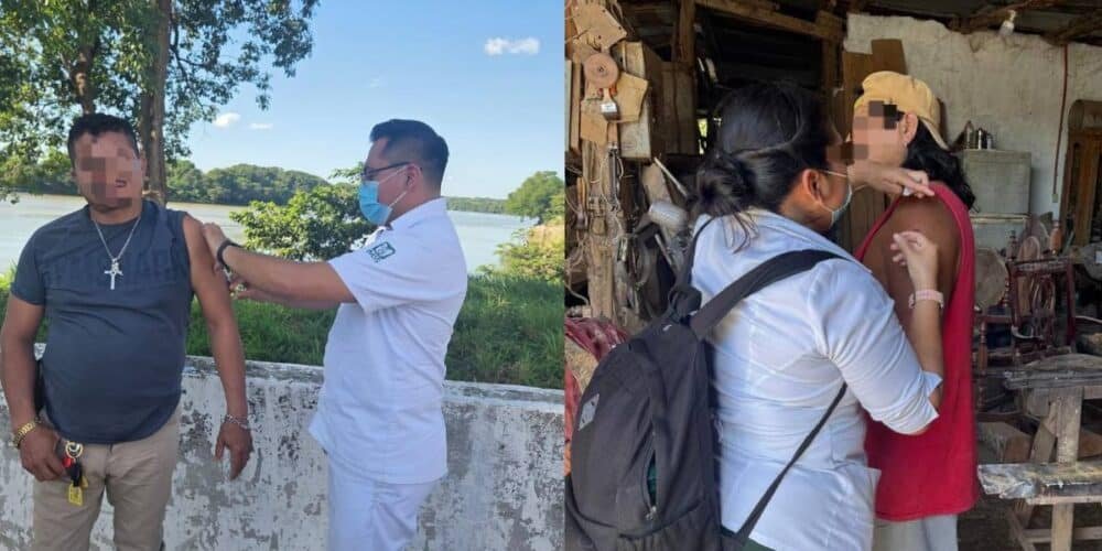 Fortalece IMSS Tabasco cerco sanitario con aplicación de vacuna contra el sarampión