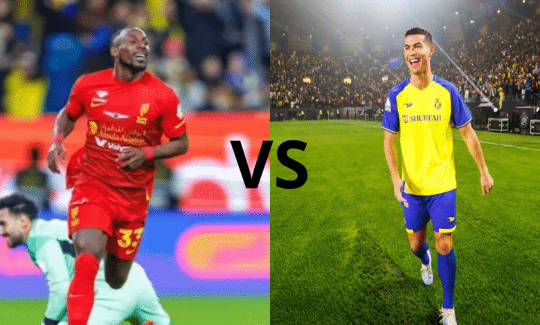 Julián Quiñones rebasa a Cristiano Ronaldo en la lucha de goleo en Arabia Saudita