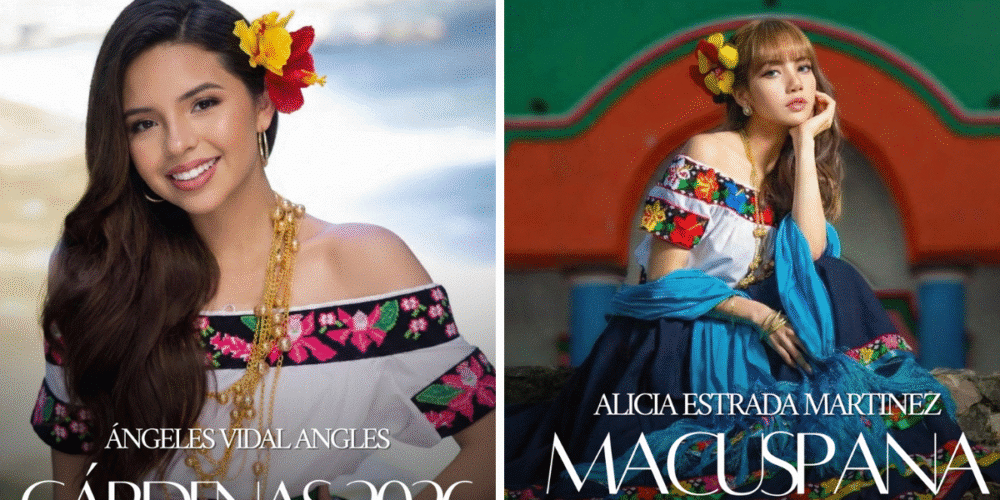 Lo que circula en redes ¿Reconoces a tu favorita IA crea el “ramillete” viral de la Feria Tabasco 2026