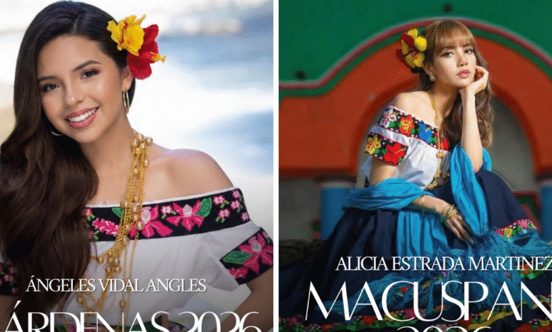 Lo que circula en redes ¿Reconoces a tu favorita IA crea el “ramillete” viral de la Feria Tabasco 2026