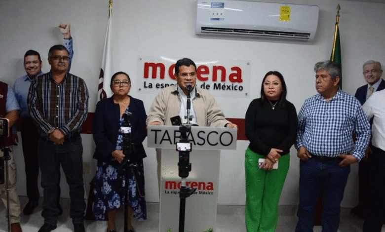 El dirigente estatal, Jesús Selvan García, encabezó 16 actos simbólicos en defensa de la soberanía nacional y calificó de "traidores a la patria" a quienes buscan la injerencia extranjera.