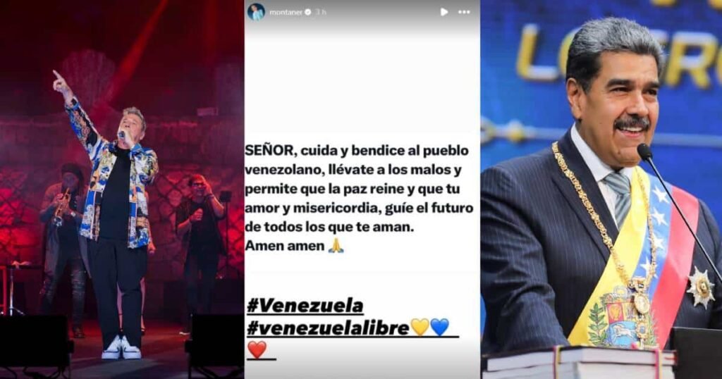 ricardo montaner,venezuela,nicolás maduro,entretenimiento,estados unidos,donald trump