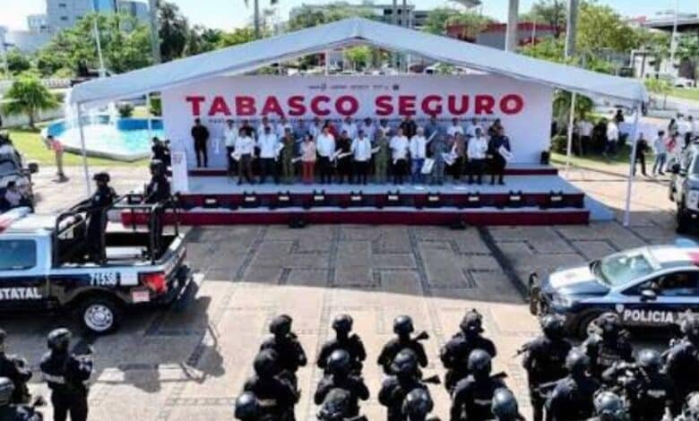 Tabasco reduce 63 por ciento el homicidio y prepara inversión estratégica de 410 mdp