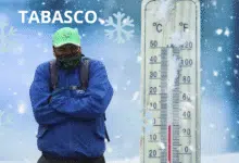 Termómetros caerán hasta los 15 grados este miércoles