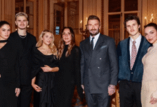 Victoria Beckham reaparece unida a su familia en París