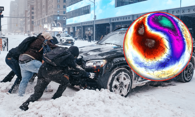 Vórtice polar, el fenómeno detrás de la histórica tormenta invernal en Estados Unidos