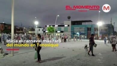 Inicia el carnaval más raro del mundo en Tenosique