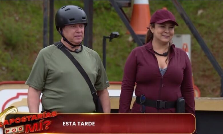 Brenda Bezares junto a Mario sorprenden en ¿Apostarías por mí? (Foto de Unimas)