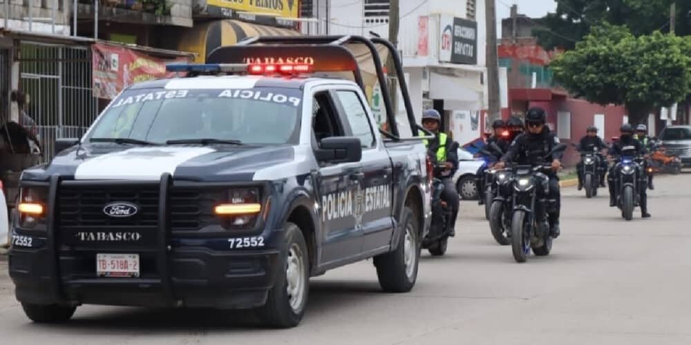 Intensifican operativos contra el delito en la capital Tabasqueña
