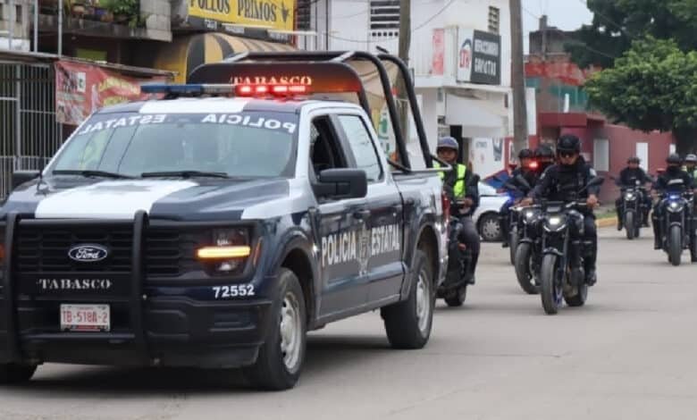 Intensifican operativos contra el delito en la capital Tabasqueña