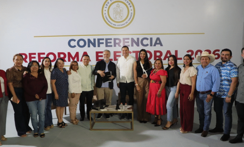 Analizan en Tabasco la Reforma Electoral 2026