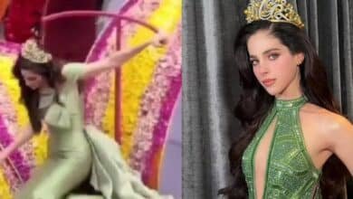 Desmayo de Fátima Bosch no detiene sus actividades internacionales. Foto: Redes sociales.