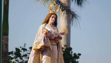 Feligreses rindieron homenaje a la Virgen de la Candelaria en la región de la Chontalpa