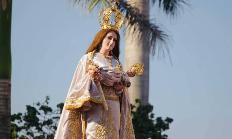 Feligreses rindieron homenaje a la Virgen de la Candelaria en la región de la Chontalpa
