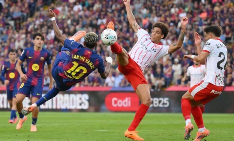 Girona vs Barcelona Fecha y horario del partido de la Jornada 24. (Foto: Redes Sociales).