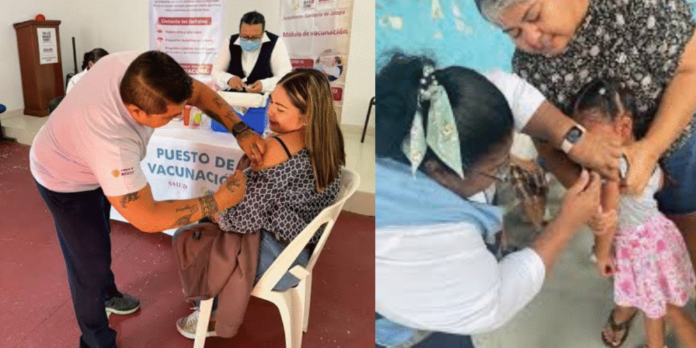 Inicia macro jornada de vacunación en escuelas de Tabasco