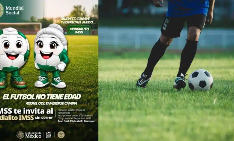 Invita IMSS Tabasco a participar en tres mundialitos que promueven deporte, salud e inclusión