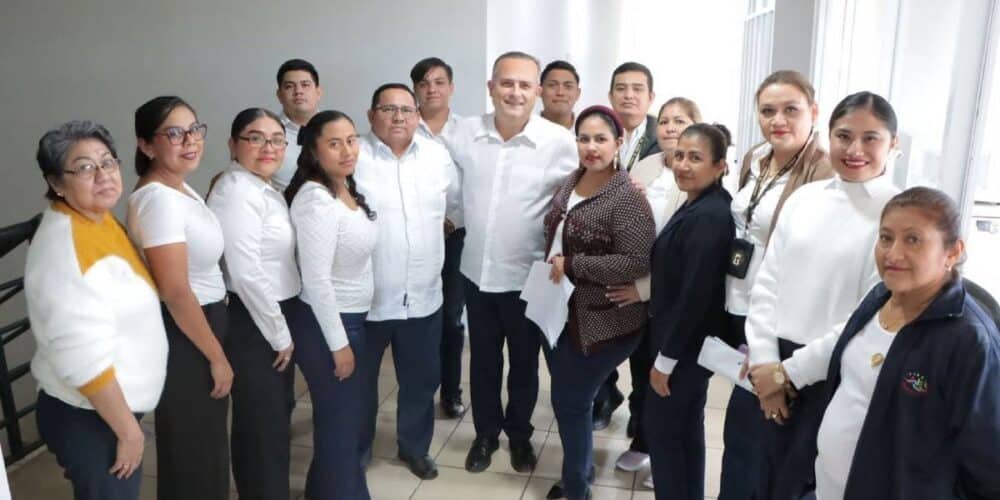 Supervisan juzgados en Emiliano Zapata