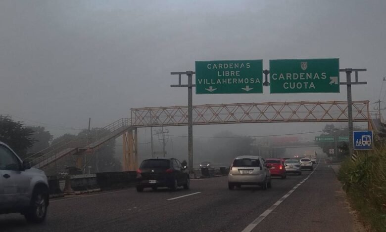 Tabasco bajo efectos de cambios térmicos y vientos de hasta 40 kmh