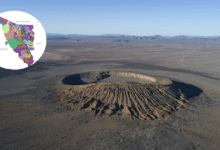 Un viaje a otro planeta sin salir de México descubre el Pinacate en Sonora (Foto Lugares INAH)