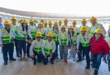 CFE, ICA Y Gobierno capitalino inspeccionan condiciones operativas del estadio CDMX, rumbo al Mundial (Foto de CFE)