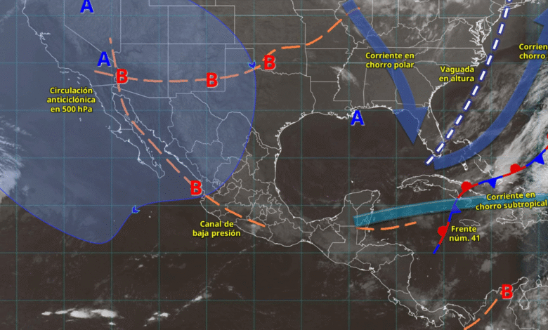 Alerta por lluvias fuertes en Guerrero, Oaxaca y Chiapas