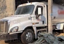 Aseguran pipa con 19 mil litros de gas, en Cárdenas