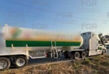 Aseguran pipa con gas ilegal