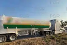 Aseguran pipa con gas ilegal