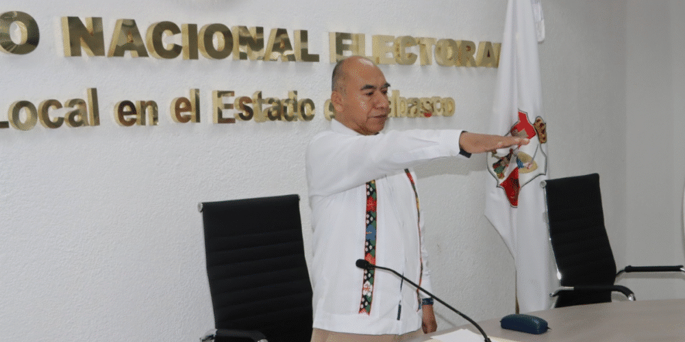 Asume Gregorio Aranda Liderazgo del INE en Tabasco