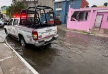 Caen casi 100 mm de lluvia en una noche