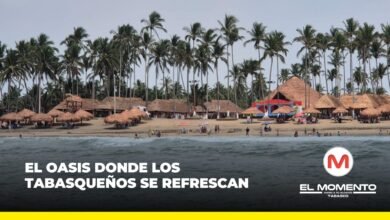 El oasis donde los tabasqueños se refrescan