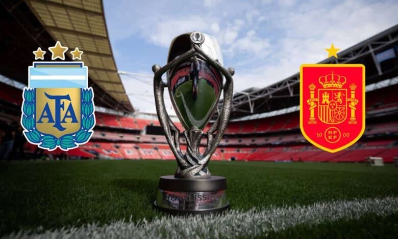 En riesgo la Finalissima 2026 entre Argentina y España. Imagen: Redes Sociales.