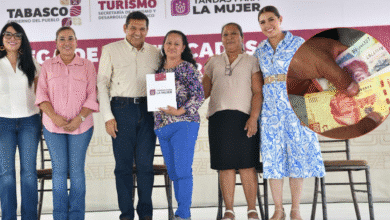 Entrega gobernador de Tabasco apoyos económicos a través de “Tandas para la mujer”