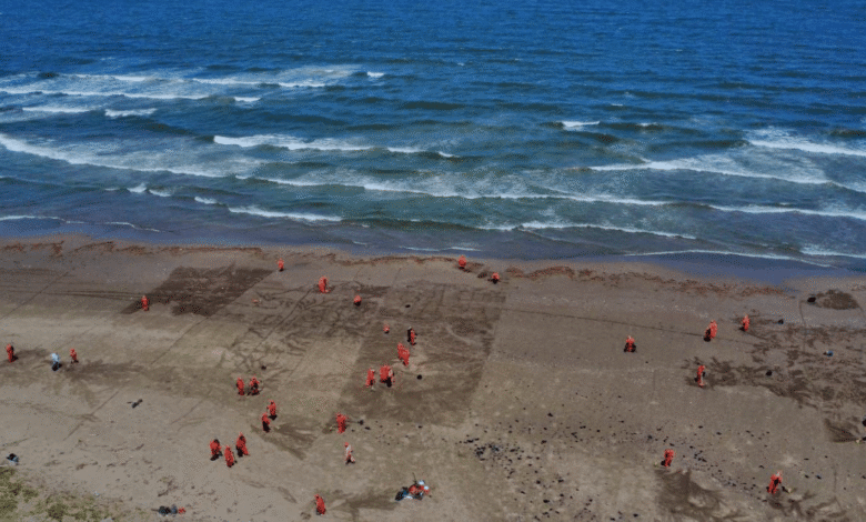 Gobierno de México refuerza acciones integrales ante presencia de hidrocarburos en costas del Golfo de México