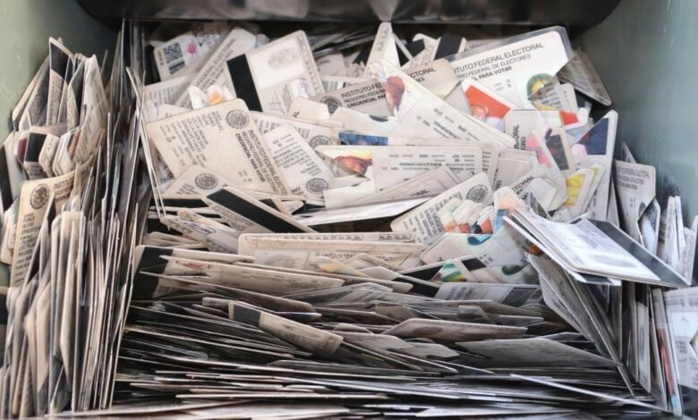 INE Tabasco elimina credenciales de elector que ciudadanos no reclamaron