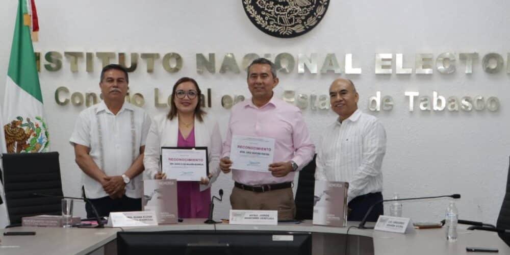 INE Tabasco inmortaliza la fiesta democrática de 2024