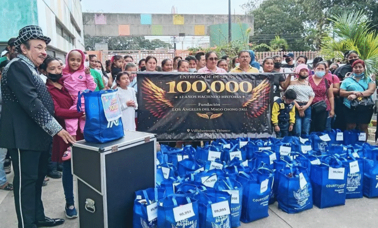 Llegan a la meta de los cien mil raciones entregadas