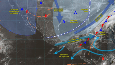 Lluvias puntuales fuertes afectan a Chiapas y Quintana Roo