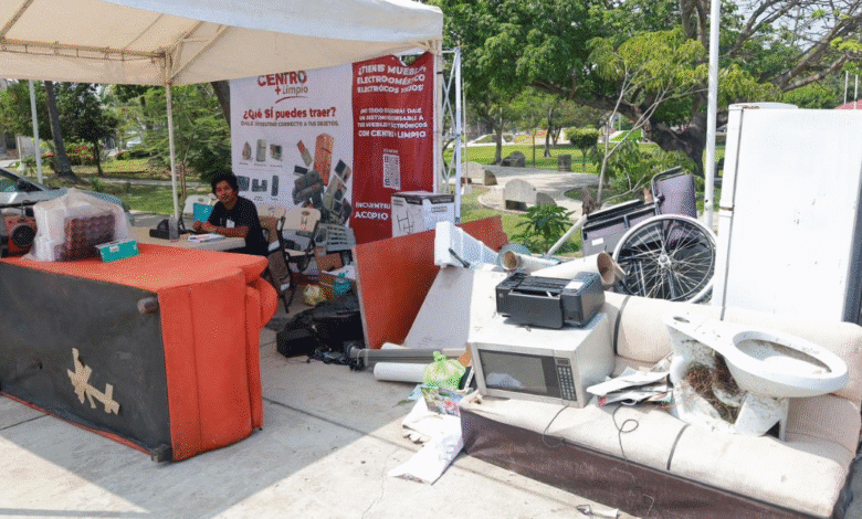 Más de mil artículos recolectados en Centro Limpio