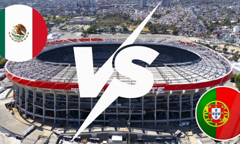 México vs. Portugal Todo lo que debes saber del choque en el Estadio Banorte (Foto Mexsport y Canva)