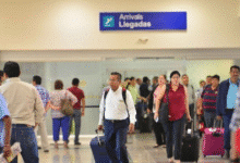 Prevén repunte del 10_ en el aeropuerto de Villahermosa