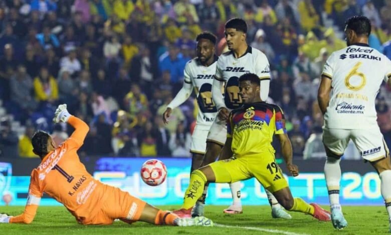 Pumas vs América de la Jornada 12 del Torneo Clausura 2026 de la Liga MX
