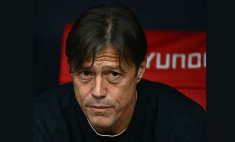 Sevilla despide a Matías Almeyda en plena temporada tras crisis de resultados