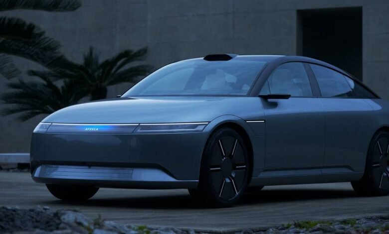 Sony Honda Mobility detiene desarrollo de vehículos eléctricos Afeela