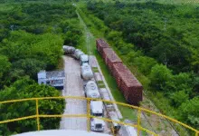 Tren de carga, con paso firme en la Chontalpa